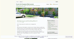 Desktop Screenshot of lawnandgardenretailer.wordpress.com