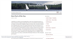 Desktop Screenshot of larryabbott.wordpress.com