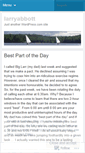 Mobile Screenshot of larryabbott.wordpress.com