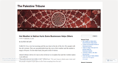 Desktop Screenshot of palestinetribune.wordpress.com