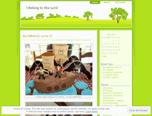 Tablet Screenshot of ibelongtothelord.wordpress.com