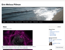 Tablet Screenshot of erinpillman.wordpress.com