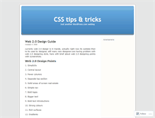 Tablet Screenshot of cssmaster.wordpress.com