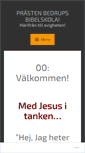 Mobile Screenshot of bibelskolan.wordpress.com