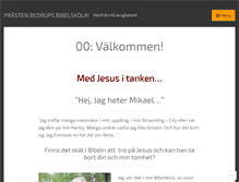 Tablet Screenshot of bibelskolan.wordpress.com