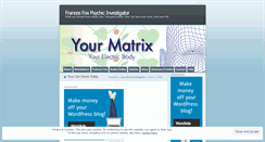 Desktop Screenshot of francesfoxbook.wordpress.com