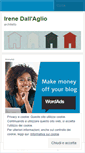 Mobile Screenshot of irenedallaglio.wordpress.com