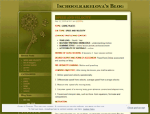 Tablet Screenshot of ischoolrarelova.wordpress.com