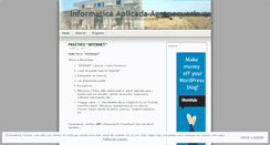 Desktop Screenshot of informaticaaplicadaagro.wordpress.com