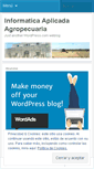 Mobile Screenshot of informaticaaplicadaagro.wordpress.com
