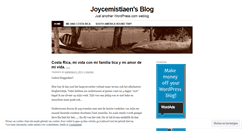 Desktop Screenshot of joycemistiaen.wordpress.com