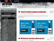 Tablet Screenshot of bostern.wordpress.com