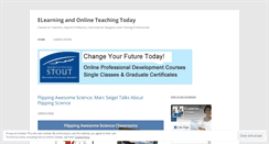 Desktop Screenshot of onlineteachingtoday.wordpress.com