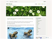 Tablet Screenshot of mynook.wordpress.com