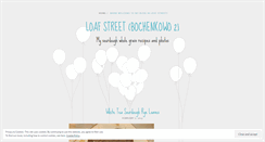 Desktop Screenshot of loafstreet.wordpress.com