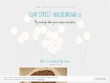 Tablet Screenshot of loafstreet.wordpress.com