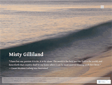 Tablet Screenshot of mistygilliland.wordpress.com