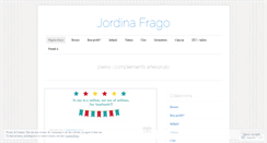 Desktop Screenshot of jordina.wordpress.com