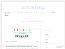 Tablet Screenshot of jordina.wordpress.com