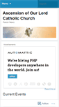 Mobile Screenshot of aolparish.wordpress.com