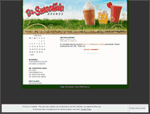 Tablet Screenshot of drsmoothieusa.wordpress.com