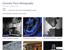 Tablet Screenshot of charlotteviewsphotography.wordpress.com