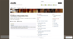 Desktop Screenshot of myjoodle.wordpress.com