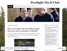 Tablet Screenshot of firstlightkclub.wordpress.com