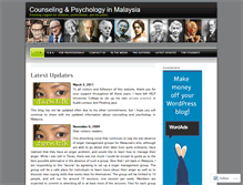 Tablet Screenshot of counselingpsychologyinmalaysia.wordpress.com