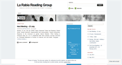 Desktop Screenshot of larabiareadings.wordpress.com