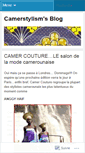 Mobile Screenshot of camerstylism.wordpress.com
