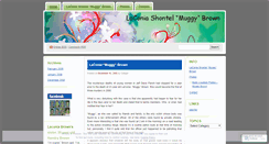 Desktop Screenshot of laconiabrown.wordpress.com