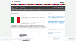 Desktop Screenshot of nointentions.wordpress.com