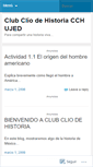 Mobile Screenshot of clubcliocch.wordpress.com