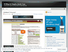 Tablet Screenshot of empleodesdecasa.wordpress.com