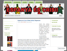 Tablet Screenshot of espanyaescrisi.wordpress.com