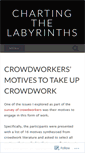 Mobile Screenshot of chartingthelabyrinths.wordpress.com