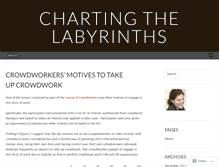 Tablet Screenshot of chartingthelabyrinths.wordpress.com