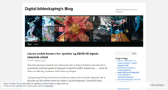 Desktop Screenshot of digitalbildeskaping.wordpress.com