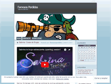 Tablet Screenshot of famososperdidos.wordpress.com