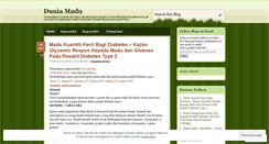 Desktop Screenshot of duniarahsiamadu.wordpress.com