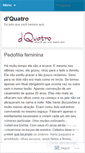 Mobile Screenshot of dquatro.wordpress.com