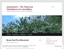 Tablet Screenshot of jammymich.wordpress.com