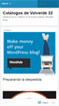 Mobile Screenshot of catalogosdevalverde32.wordpress.com