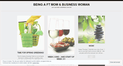 Desktop Screenshot of mommybusinessowner.wordpress.com