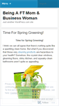 Mobile Screenshot of mommybusinessowner.wordpress.com