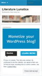 Mobile Screenshot of litlunatics.wordpress.com