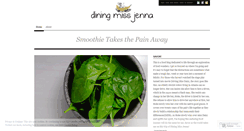 Desktop Screenshot of diningmissjenna.wordpress.com