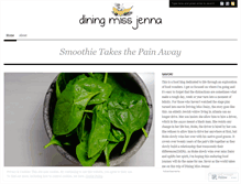 Tablet Screenshot of diningmissjenna.wordpress.com