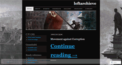 Desktop Screenshot of leftarchieve.wordpress.com